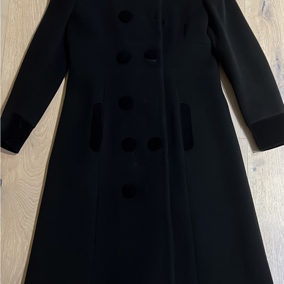 NWOT Sara Berman long wool coat Sz M - Picture 2 of 4